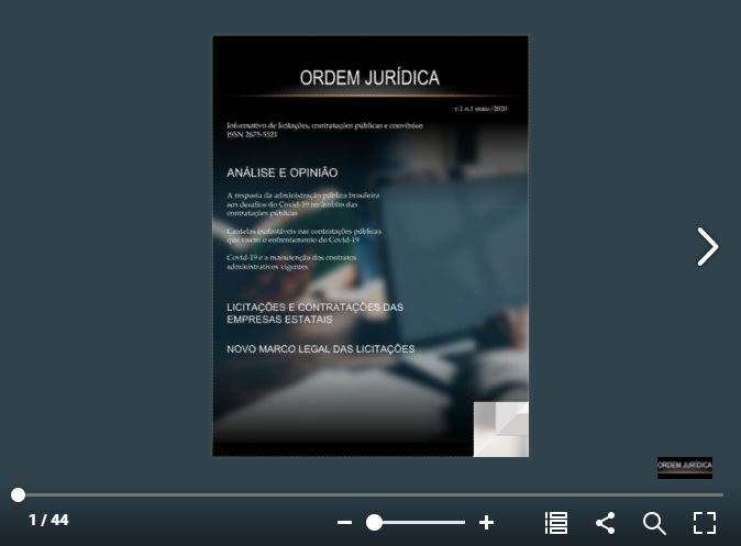 Revista Ordem Jurídica Volume 1