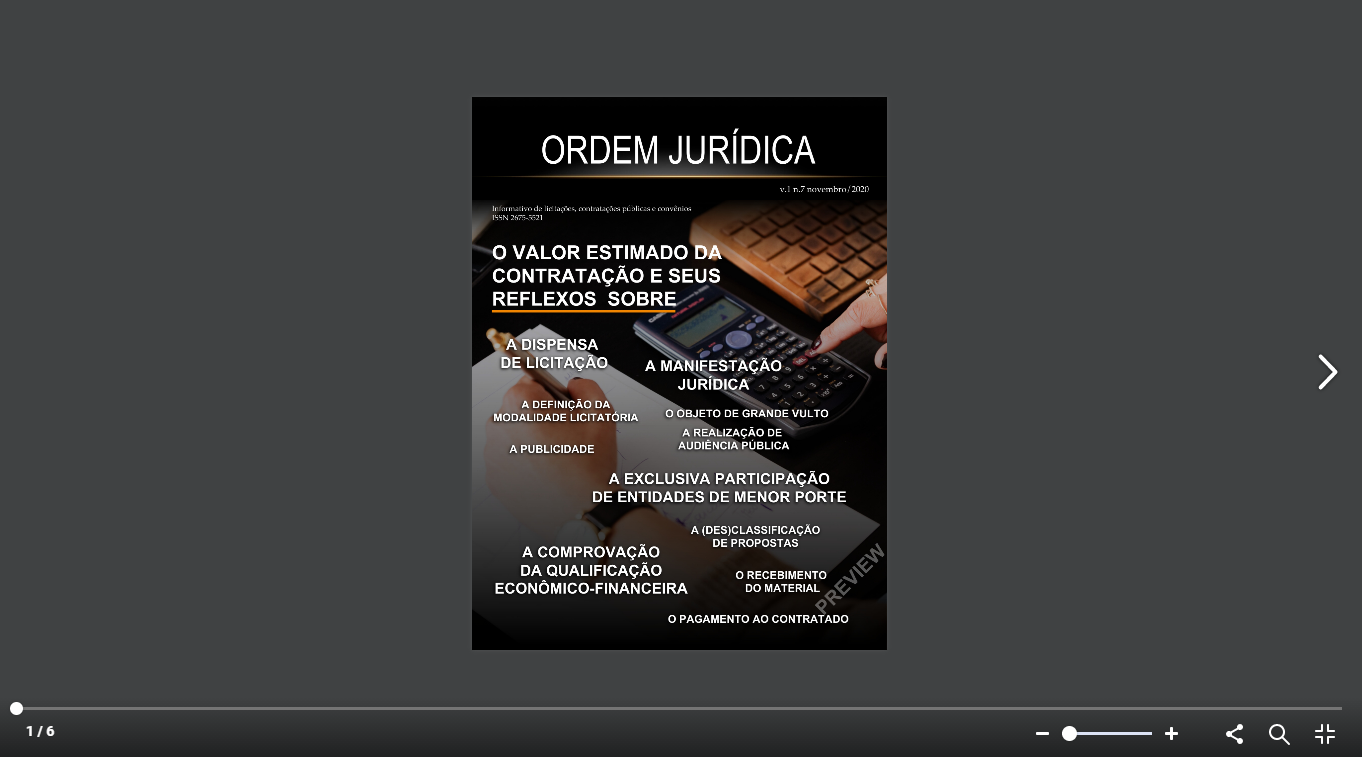Revista Ordem Jurídica Volume 1